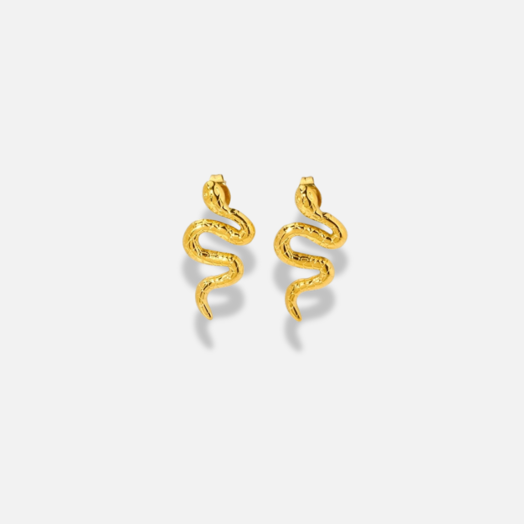 Boucle d'oreille Serpent