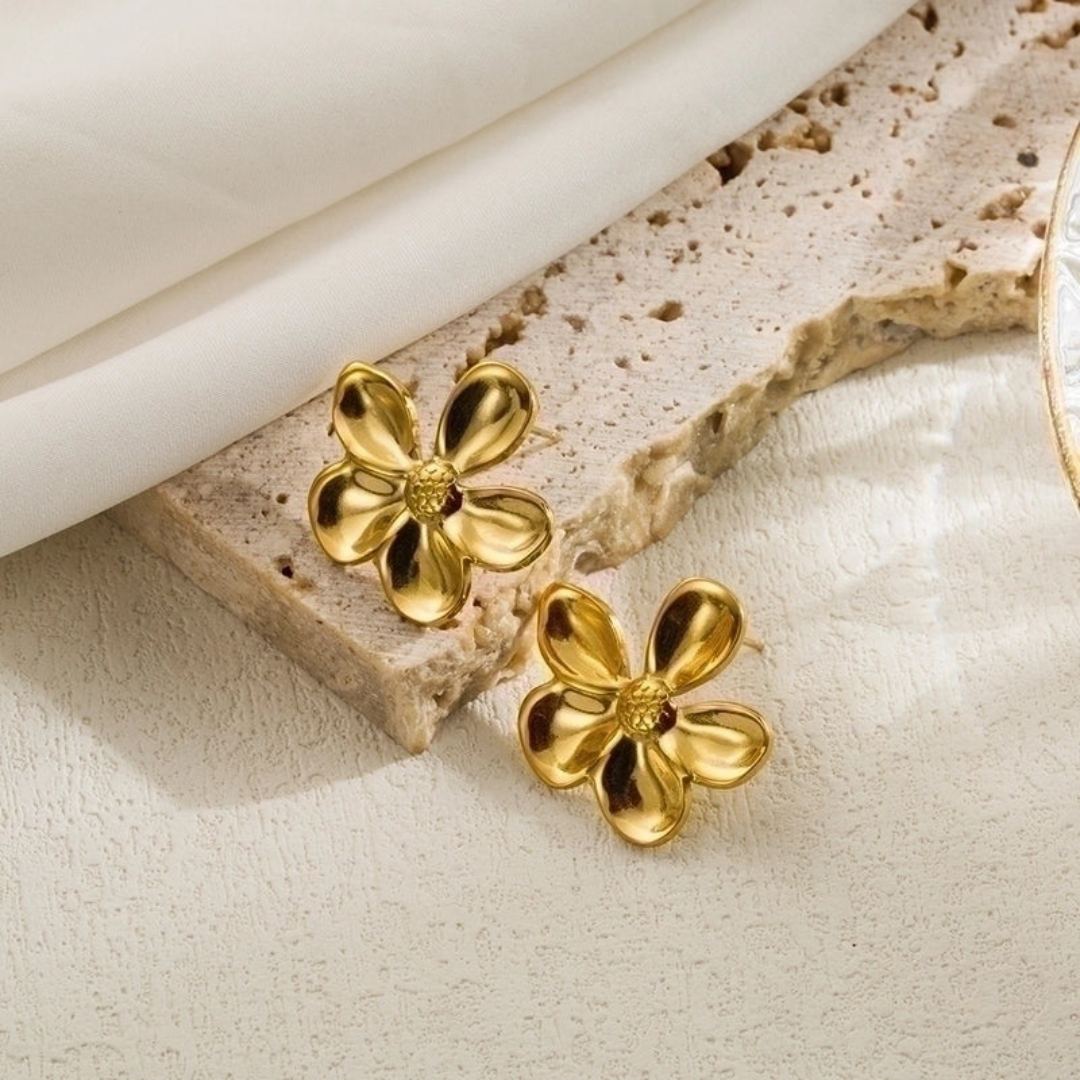 Boucle d'oreille Fleur